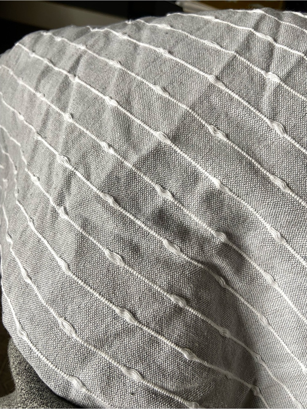 Cotton shower curtain